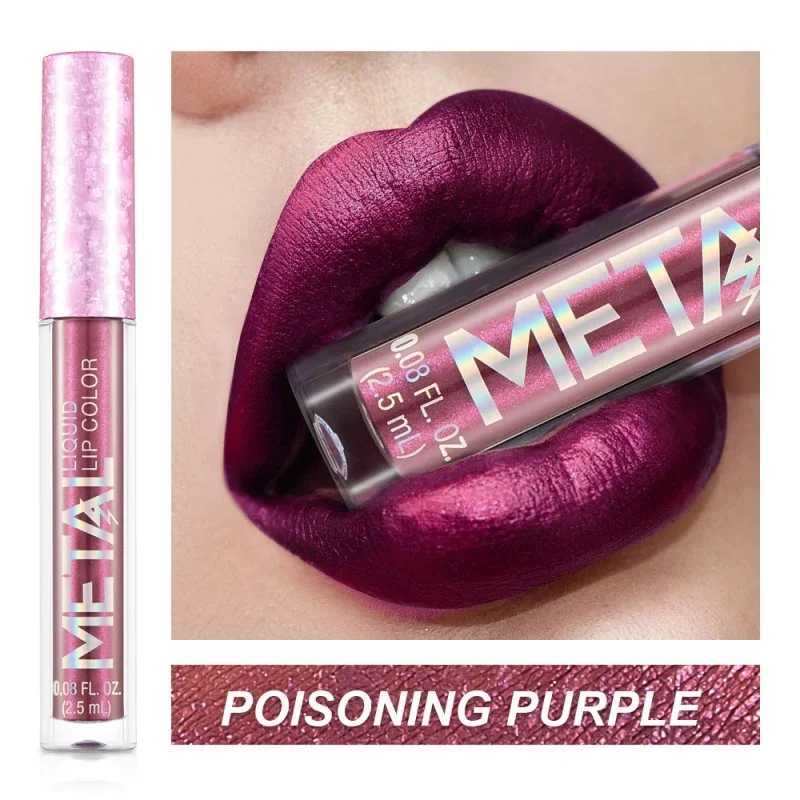 Matte Liquid Lipstick Waterproof Long Lasting 24 Hours Non-Stick Cup Shimmer Glitter Lip Gloss Women Lip Tint Makeup CosmeticsXJ241205
