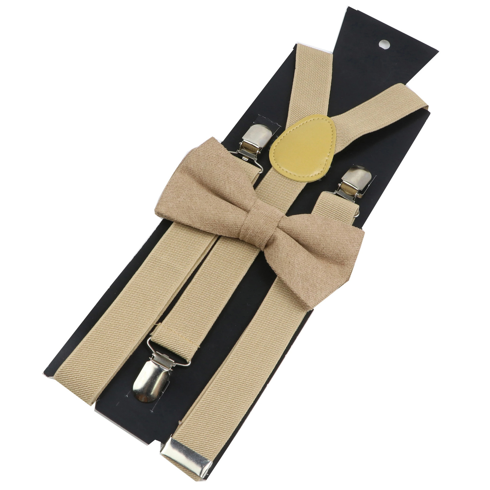 Adjustable Elastic Leather Suspenders Bowtie Set Men Women Sage Green Braces Straps For Wedding YBack Shirt Accessories Gift 241122