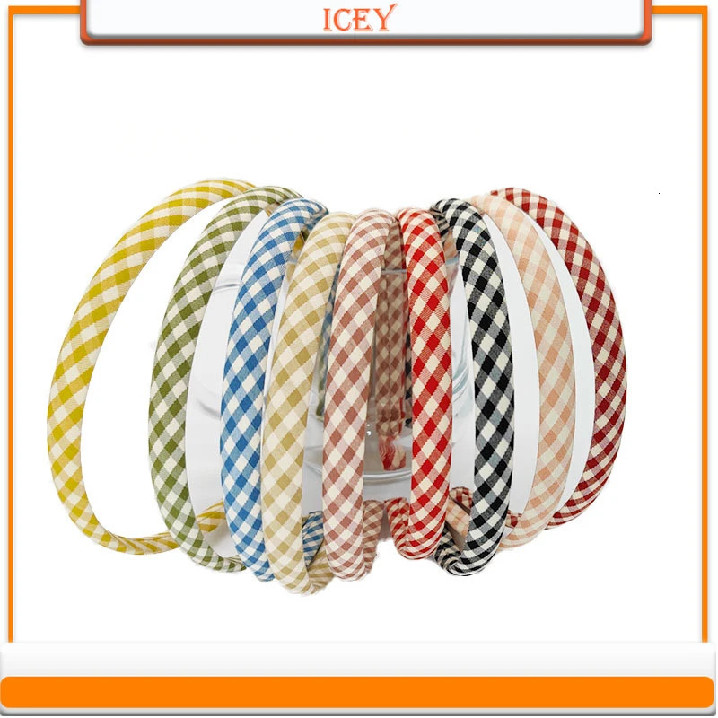 9 pieces of 1.2cm/2cm facial shampoo clip with hair accessories plain weave headband fabric headband 241205