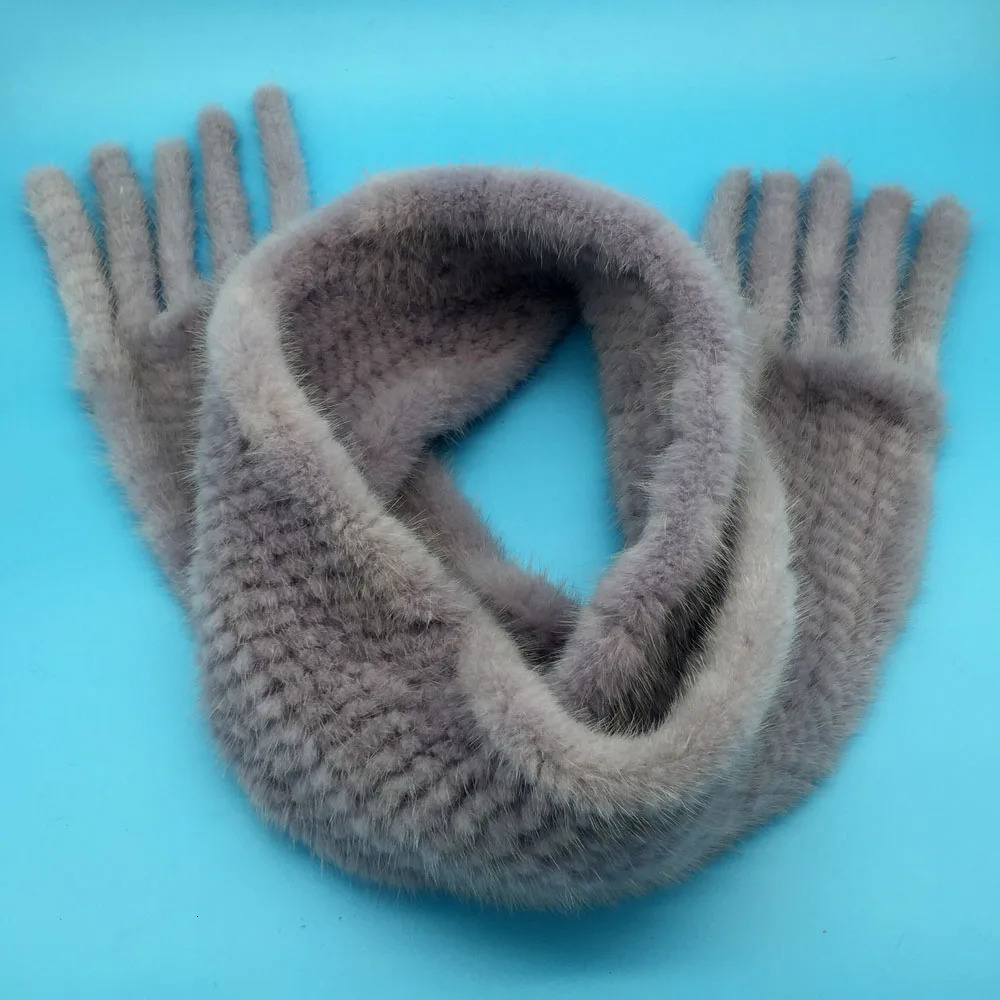 Women Real Mink Fur Scarf Tassels Fashion Knitted 100%Natural Mink Fur Muffler Lady Warm Soft Genuine Fur Neckerchief Wholesale 241225ww
