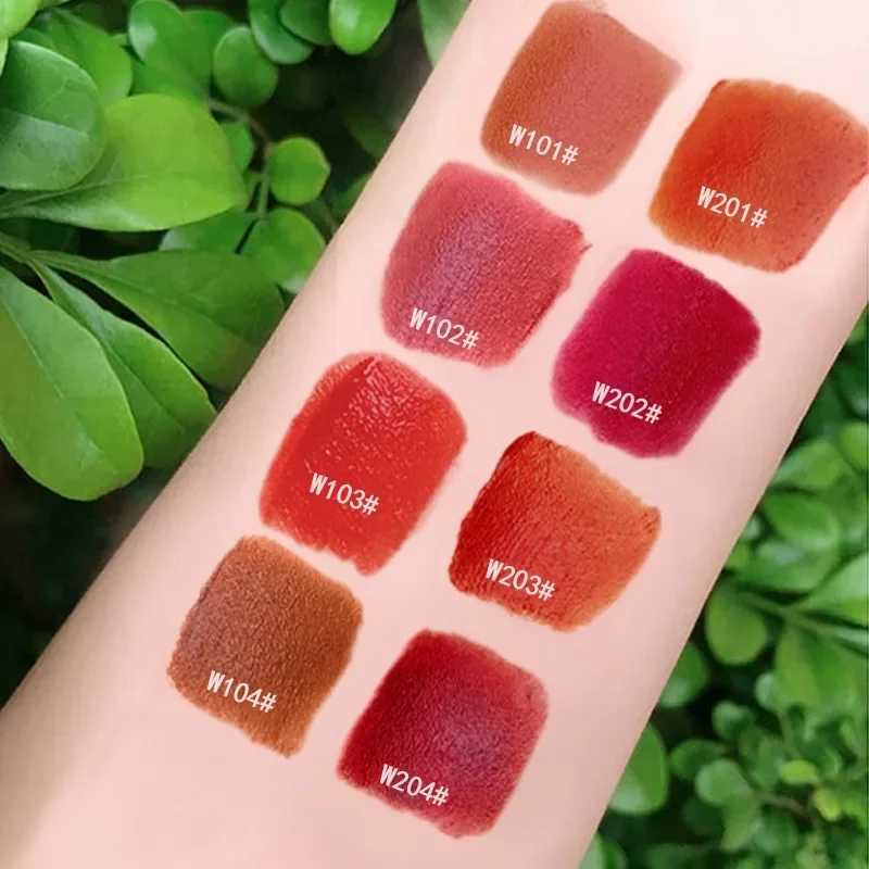Velvet Orange Lipstick Brighten Skin Matte Lipsticks Waterproof Long Lasting Lip Stick Lip Tint Women Korean Cosmetic Lip GlazeXJ241205