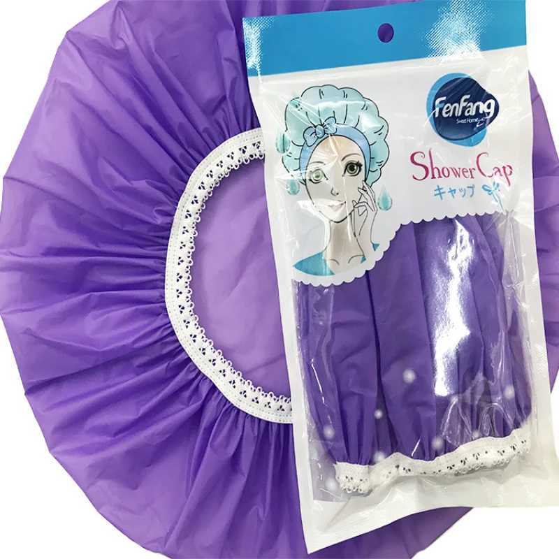 Waterproof Women Shower C Satin Beanie Hair Bonnet Bath Accories Shampoo Multiple Shower Cs Bathroom Set Dust-proof M3XJ241205