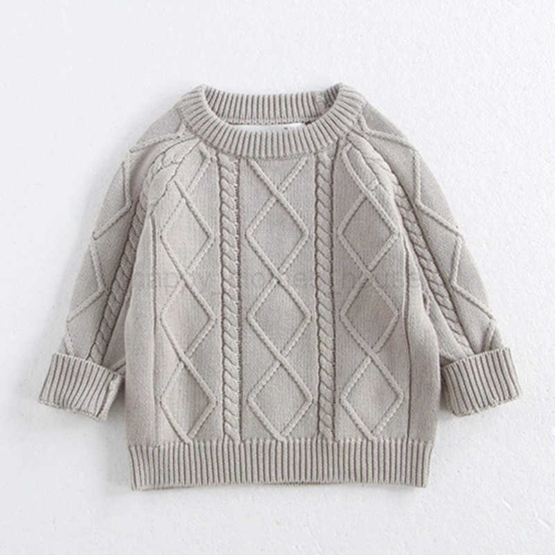 2024 New Autumn Winter Children Knitted Clothes Suit Long Sleeved Knitted Pullover+Jumpsuit Newborn Baby Boys Girls Clothing SetXJ241205