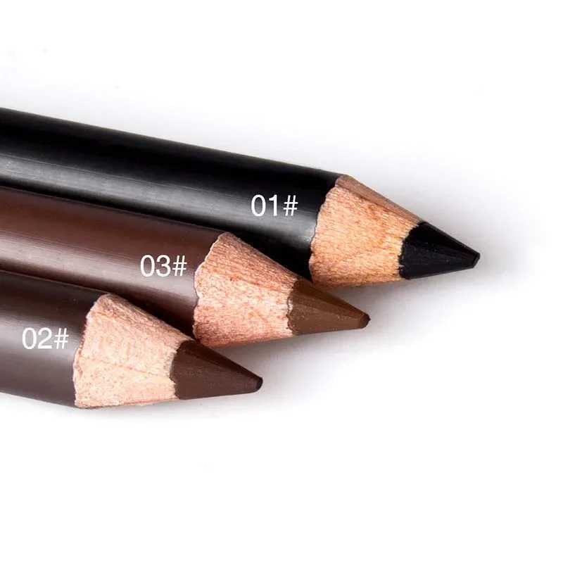 Pcs eye cream waterproof durable easy to wear paint black coffee brown cheap eyeliner cosmetic pencilW241205