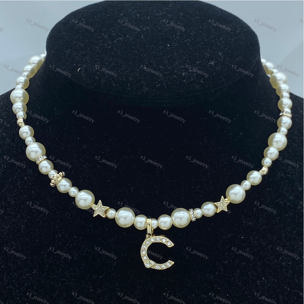 Designer Luxury Pendant Pearl Fashion Necklace Women's Pendant Necklace Jewelry Valentine's Day Christmas Gift Fashion Trend Gift