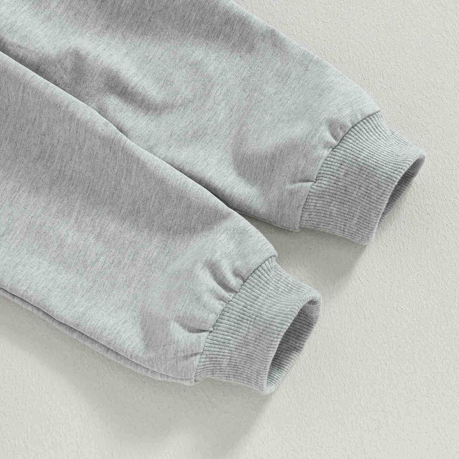 Baby Boy Winter Clothes Mama s Boy Letter Print Sweatshirt Jogger Pants Set Little Boy Fall Outfits 2T - Cute and Cozy ToddlerXJ241205