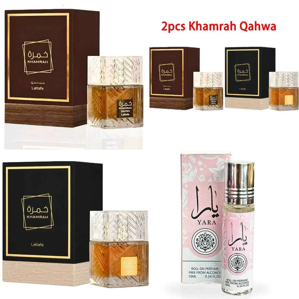 100ml Original Khamrah Qahwa Long Lasting Fragrance Arabian Perfume High Quality Sexy T Darey Mens Cologne NeutralC241127 asxs05