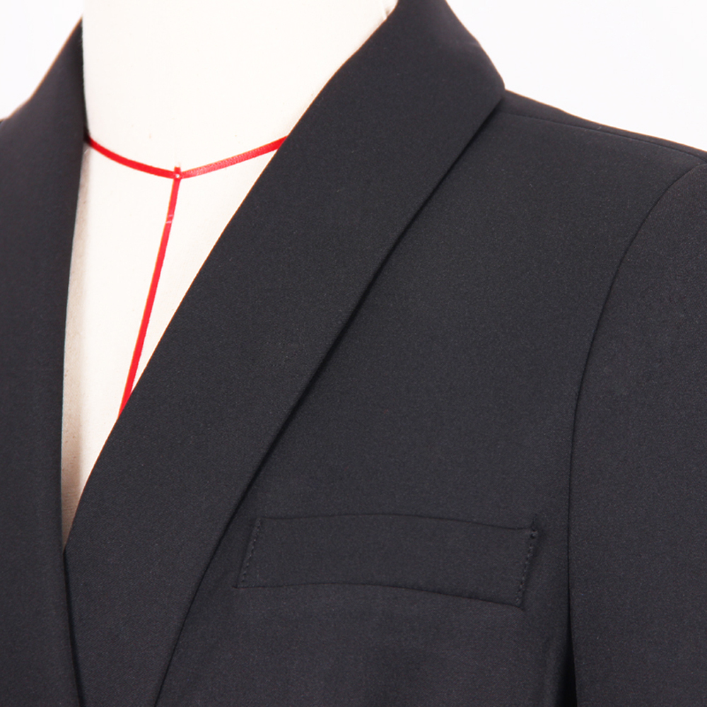 Autumn And Winter New High-End Suits Classic Green Collar Suit Jacket Coat High Quality Women's Blazer