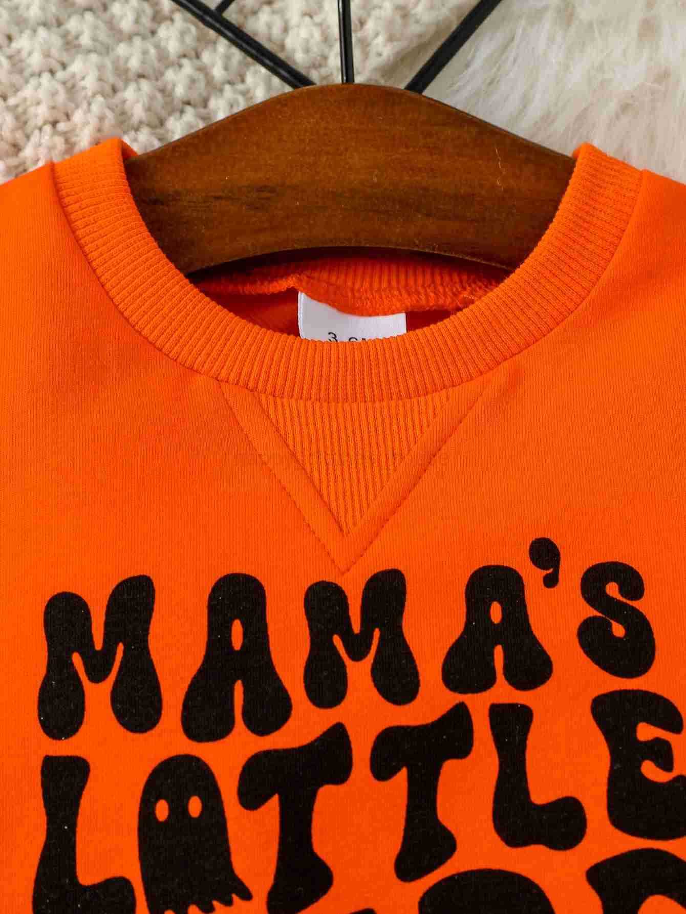 0-3Y Baby Boys Autumn Winter Clothes Set Long Sleeve Letter Print Tops Sweatshirt Pants Toddler Daily OutfitsXJ241205