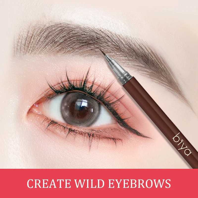 Watercolor eyeliner pen natural waterproof makeup will not fade and is not easy to make up. Very fine liquid eyeliner pen.W241205