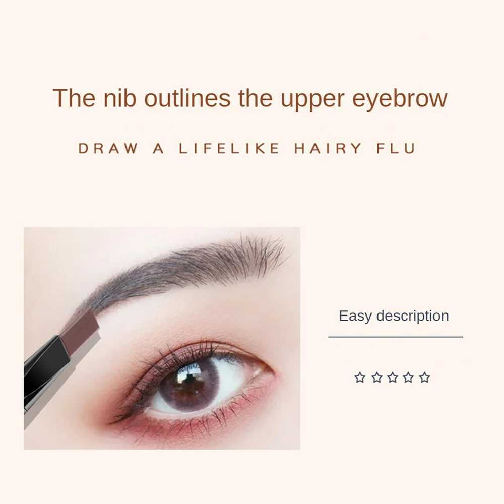 5 colors ultra-fine triangle double-sided small gold bar mascara waterproof sweat proof non fading mascara W241205