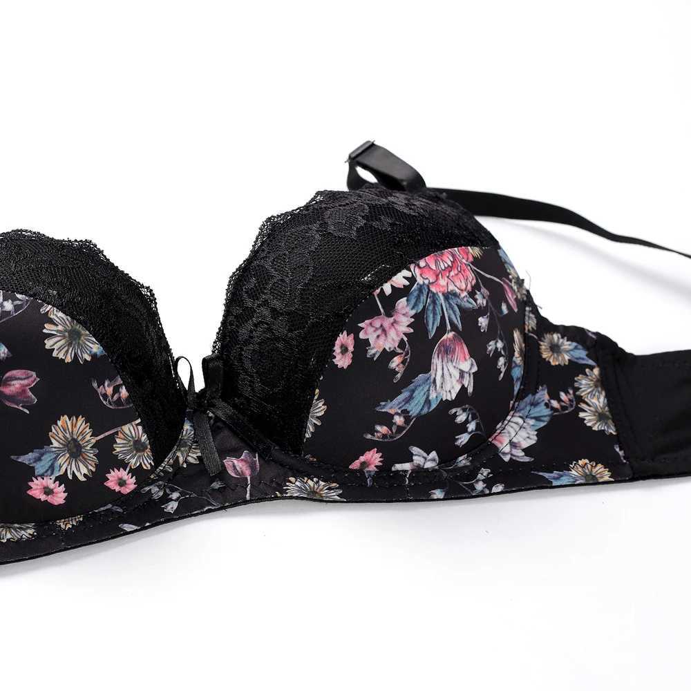 New Women Bra and Thong Set Push Up Brassiere Underwear Femme Panties Lingerie BraletteXJ241205