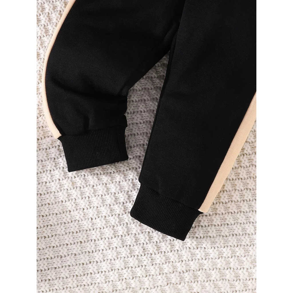 Clothing Set For Kid Unisex Girls Boy 3 -24 Months Cute Letter Long Sleeve Hoodie Tee Long Pants Outfit for Newborn Baby GirlsXJ241205