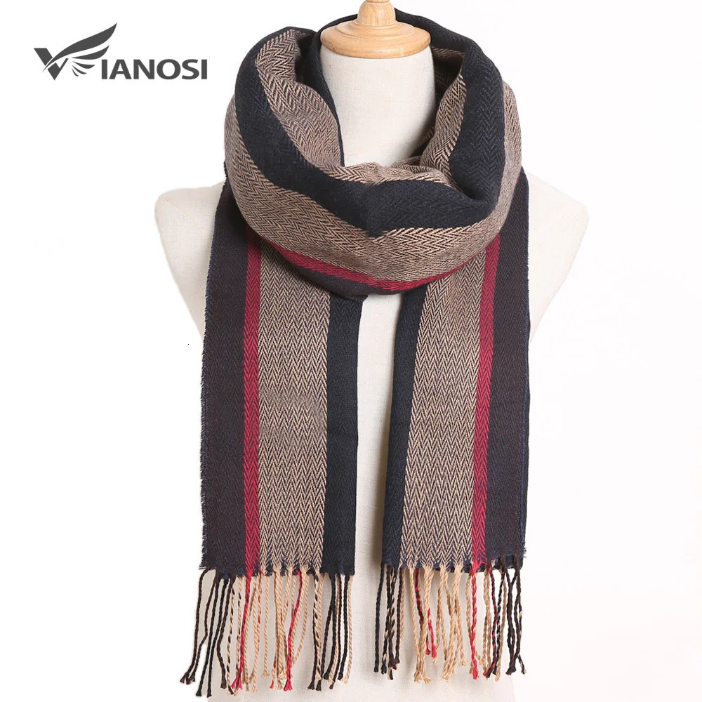 Mens Scarf Foulard Plaid Scarf Raincoat Casual Winter Scarf Mens Bufandas Hombre 241205