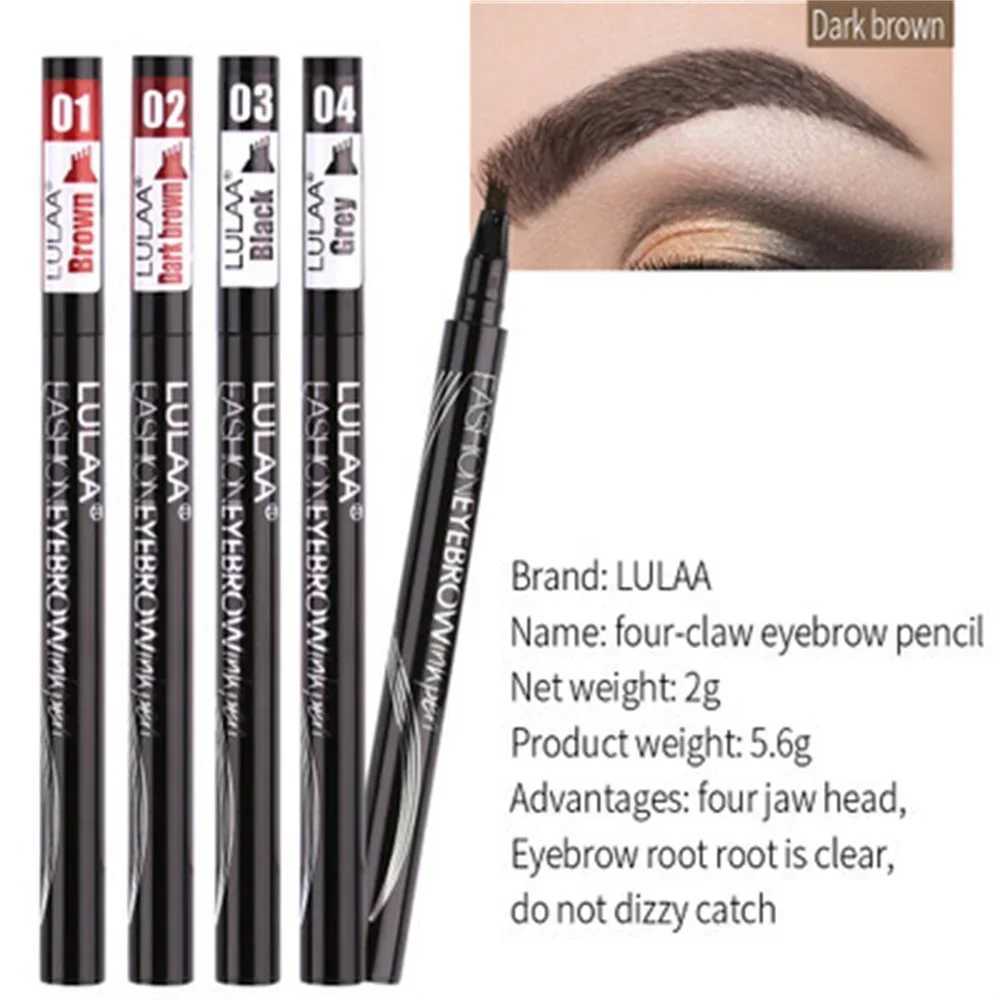 Professional liquid eyebrow pencil waterproof long-lasting sweat quick drying pointed eyebrows tattoos womens makeup W241205