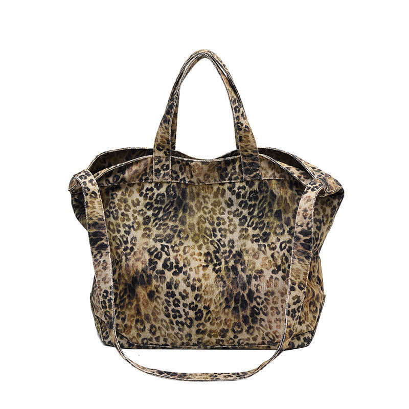 Korean Ins Canvas Bag Women's Laziness and Relaxation, Large Capacity Student Shoulder Tote Bag 241215