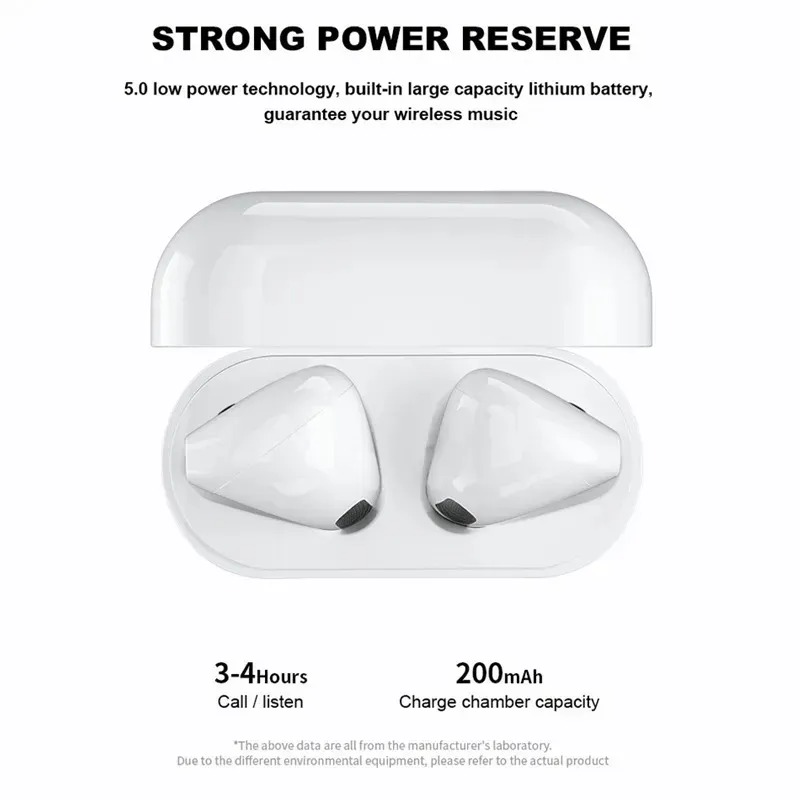 Pro 4 TWS wireless earphones earphone bluetooth headphone earbud headphones -compatible 5.0 Waterproof Headset with Mic for Xiaomi iPhone Pro4 Earbuds