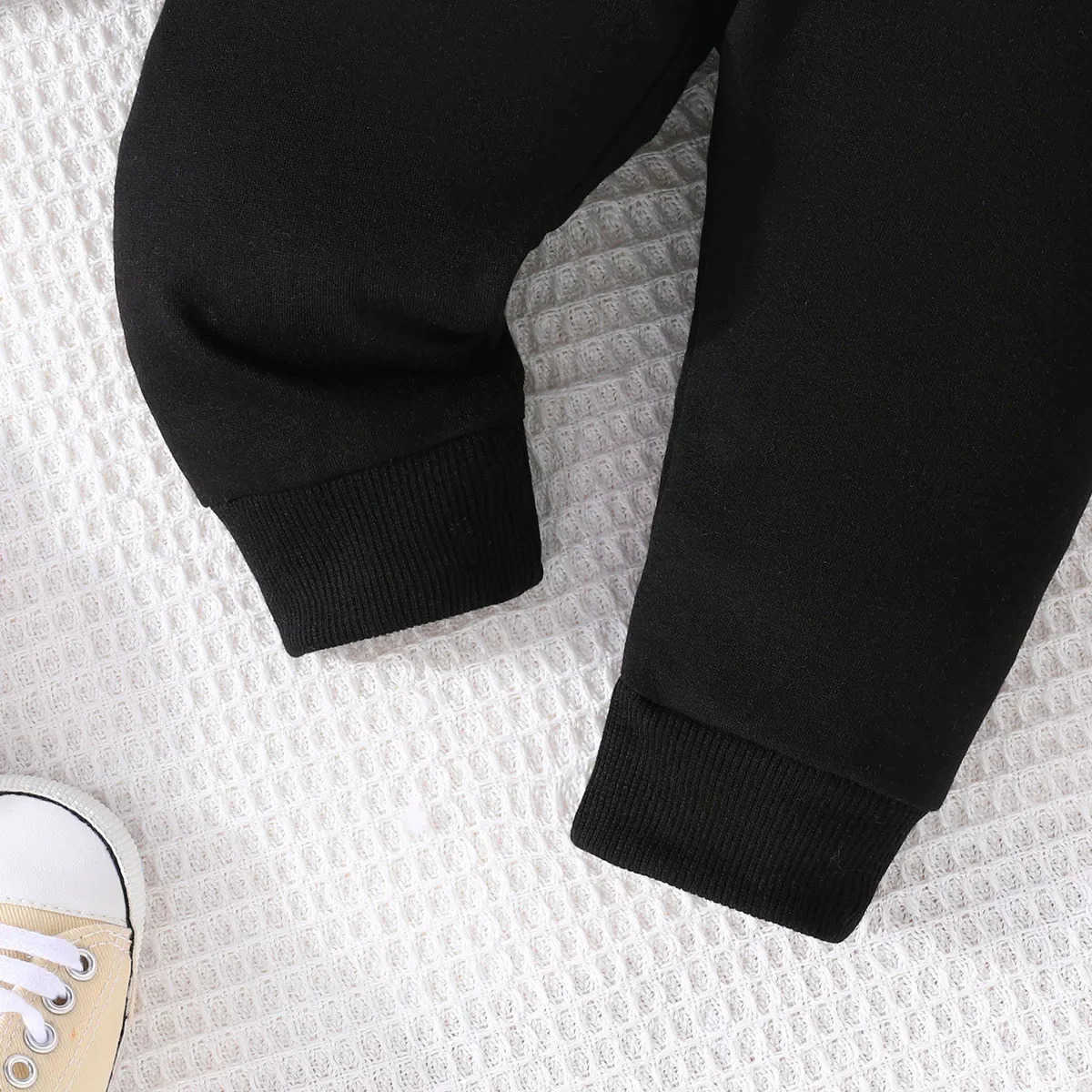 Clothing Set For Kid Unisex Girls Boy 3 -24 Months Cute Letter Long Sleeve Hoodie Tee Long Pants Outfit Ootd For Newborn BabyXJ241205