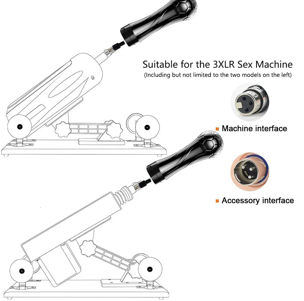Sex Toys for Men Automatic Sex Machine Vagina Anal Oral Masturbator Cup Accessories Sex Massager Tool Love Machine Attachments 241205