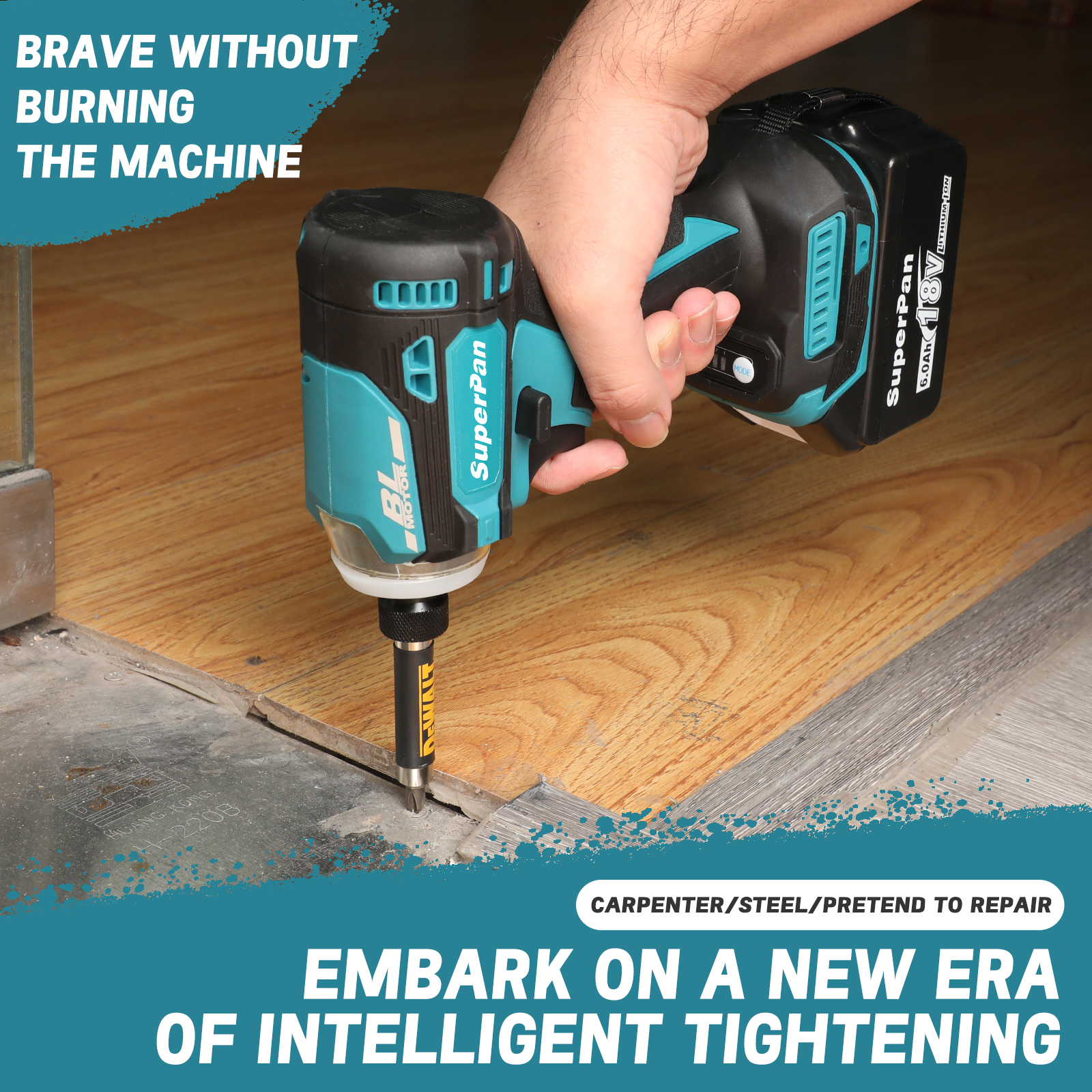 superpan 171 new wrench set Impact driver 18V BL motor Bare tool unit Brushless impact brushless wireless impact dri