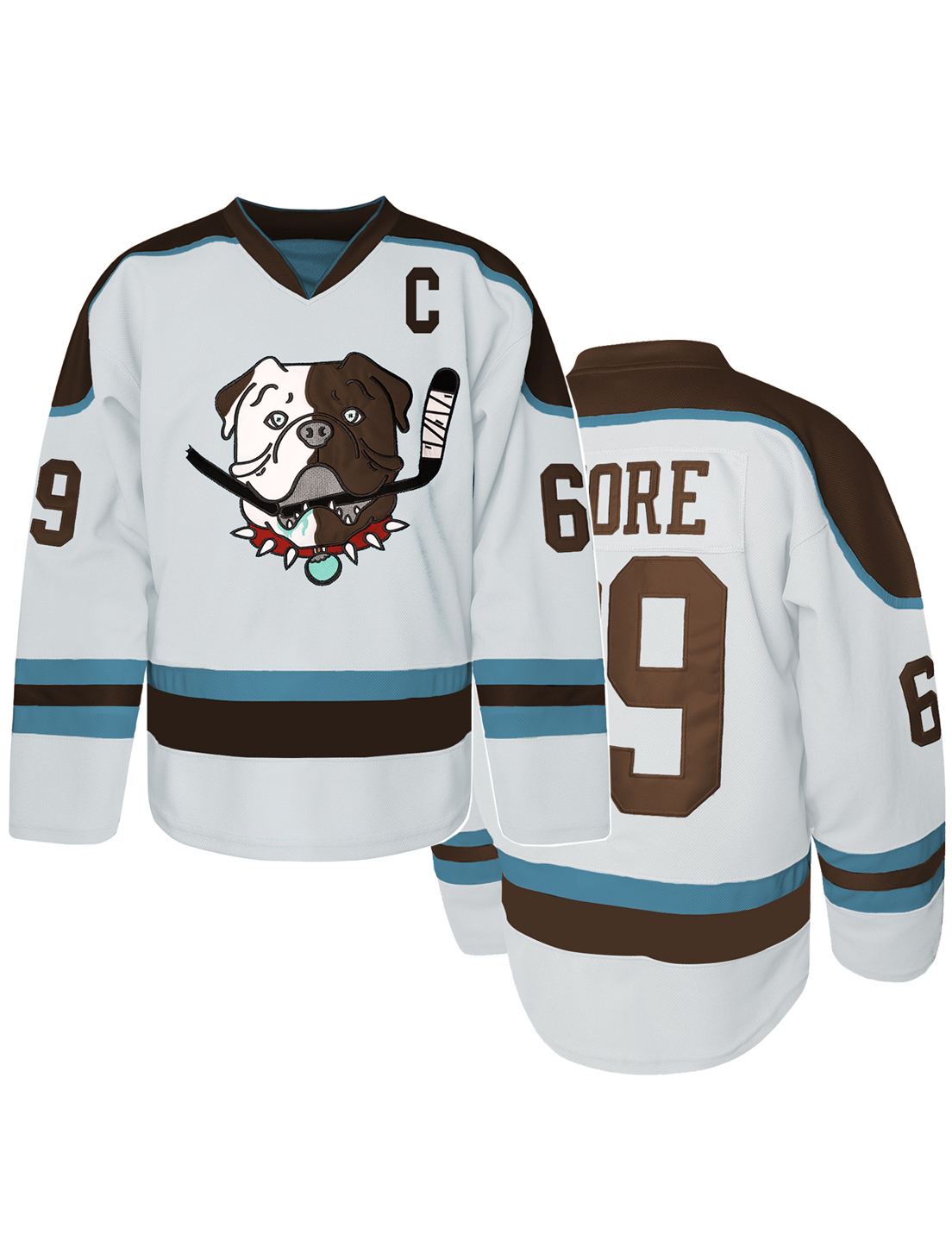 Blueberry 69 SHORE Men's Ice Hockey Blue Jerseys Shoresy Sudbury Stitched Letters with Long Sleeves Adult Winter Classic Christamas Black Friday 