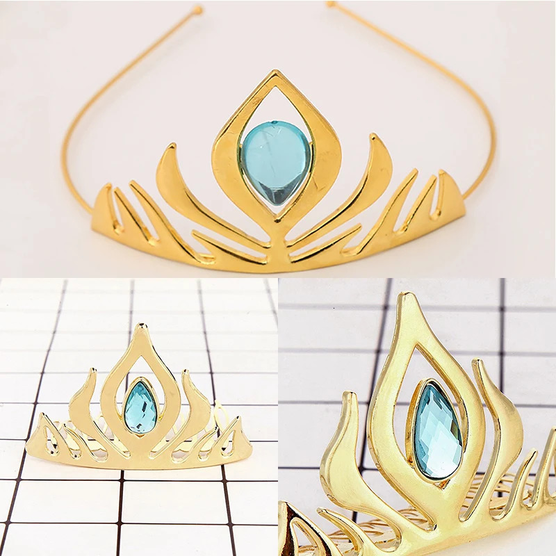 Princess Crown Hair Comb Ladies Crystal Wedding Band Birthday Party Headdress Gift 241122