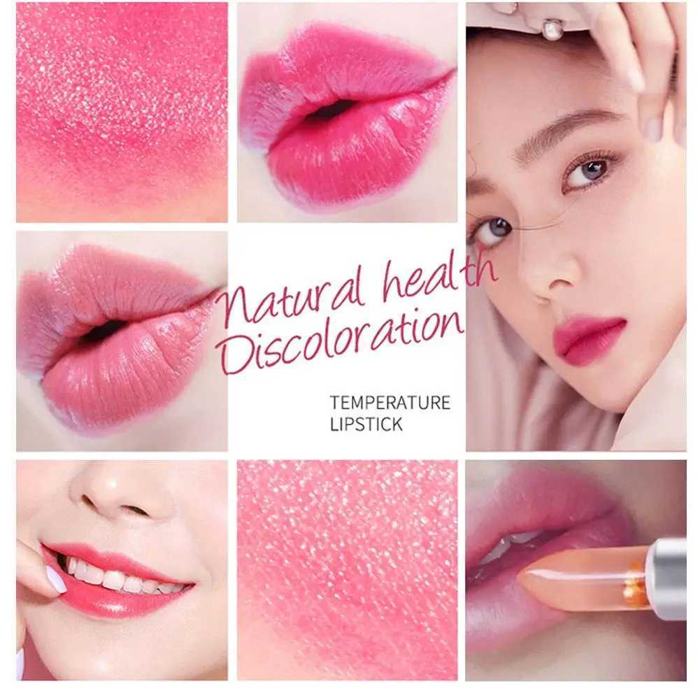 6pcs Flower Jelly Crystal Lipstick Set - Long Lasting Color Changing Pink Lip Gloss - Clear and Vibrant Lips - Makeup CosmeticsXJ241205