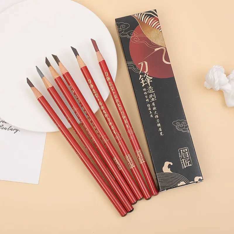 High quality professional makeup waterproof eyebrow pencil womens beauty products Chinese eyebrow styling waterproof sweat W241205