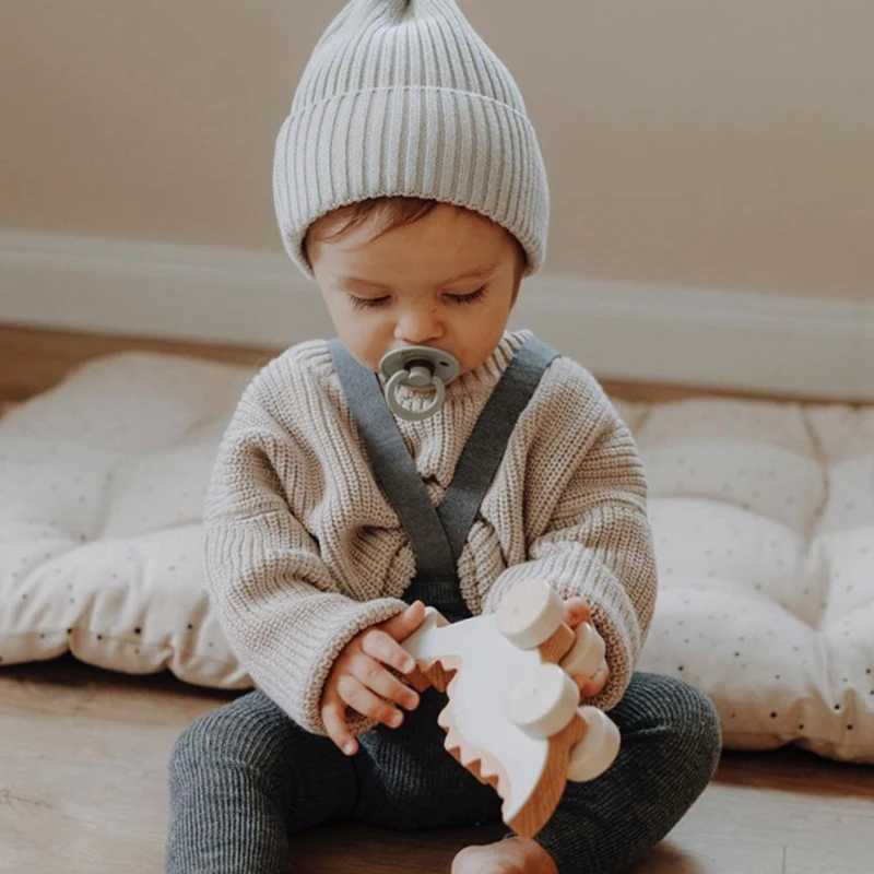 South Korean Slee childrens clothing loose and casual knitted flower baby boy and girl sweater autumn spring baby flower sweater W241205