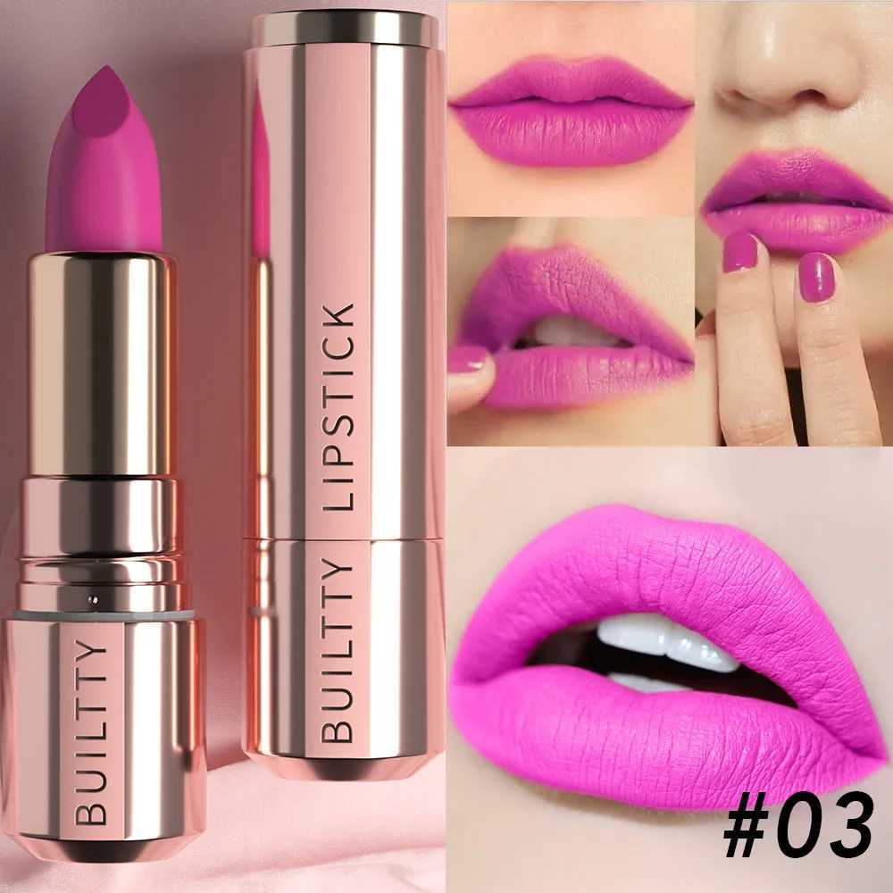 Matte Finish Matte Lipsticks for Women Long Lasting Waterproof Moisturizer Pink Plum Lipstick Non Stick Cup Velvet Lipstick GiftXJ241205