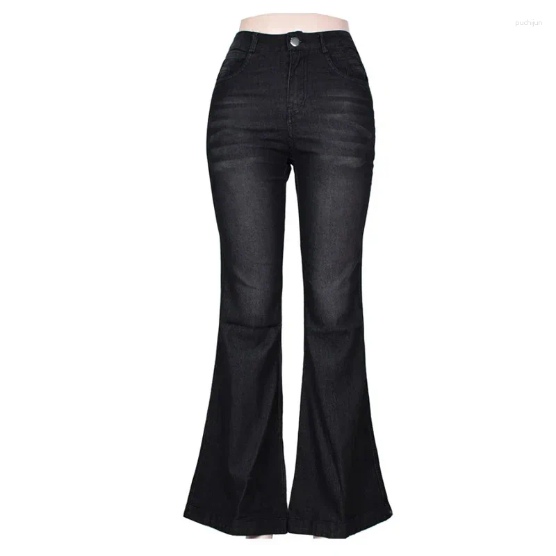Womens Jeans For Women In Spring And Autumn Style High-waisted Slimming Tall Design Straight Floor-length Wide-leg Long Pants