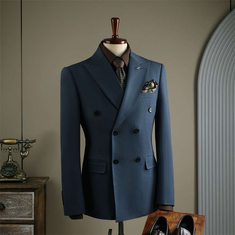 K632 High-end suits for men, slim-fitting tops and coats, best man and groom, wedding business suits