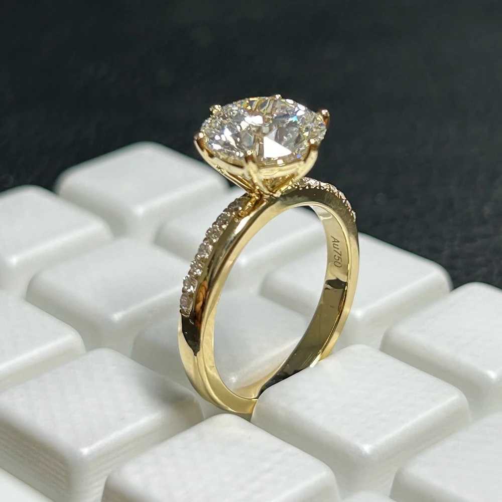 Meisidian D VS1 Laboratory Diamond IGI Certificate 18K Gold 3-carat Diamond Womens Ring W241205