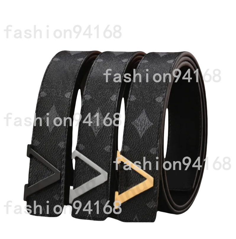 2025 High Quality belts designer belts for women designer men Leather Womens Waistband Big Gold Buckle Classic fashion casual letter smooth buckle womens mens belt