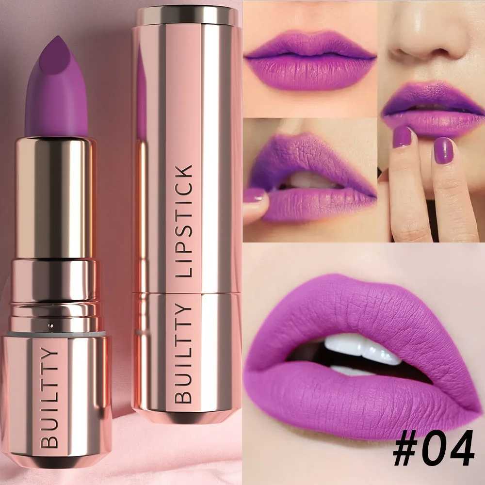Matte Finish Matte Lipsticks for Women Long Lasting Waterproof Moisturizer Pink Plum Lipstick Non Stick Cup Velvet Lipstick GiftXJ241205