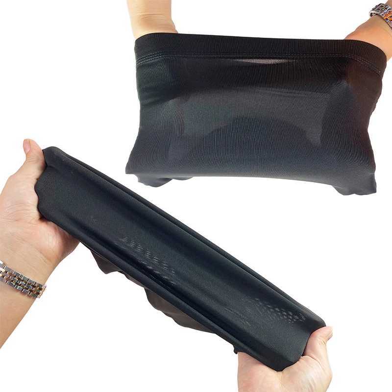 Long Satin Bonnet Sleep C Silk Sleeping C With Wide Elastic Band Loose Night Hat For Women Braids Curly Hair Natural HairXJ241205