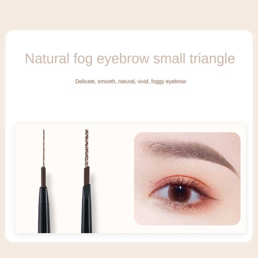 5 colors ultra-fine triangle double-sided small gold bar mascara waterproof sweat proof non fading mascara W241205