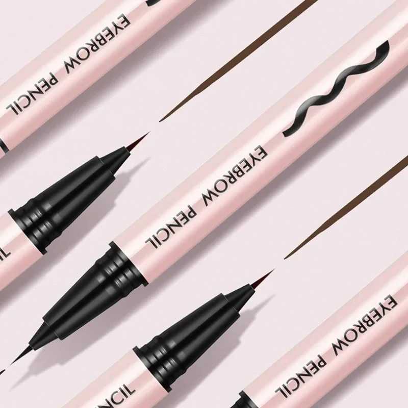 Liquid eyeliner waterproof eyeliner 0.05MM ultra-thin head eyeliner black brown waterproof eyeliner W241205
