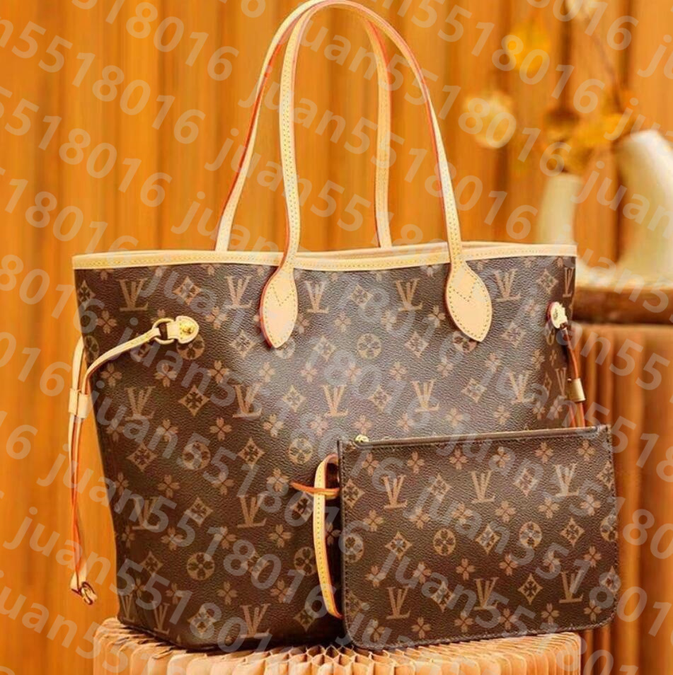 M41178 Luxurys mother beach Designers Shopping travel Genuine leather womens mens Shoulder Bags Totes Clutch girl Cross Body handbags dhgate hand bag