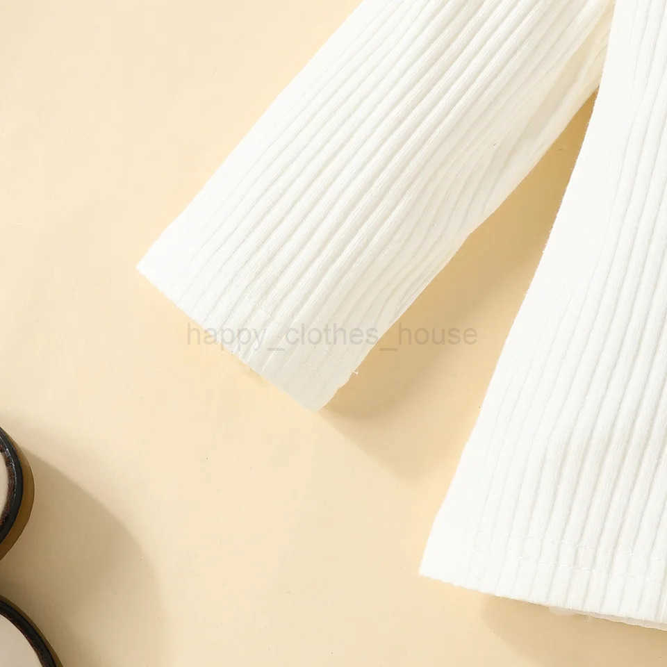 Infant Spring Autumn Long Sleeve Top and Dress Set 6-18months Baby Girl Solid Color Top Houndstooth Half Skirt BeretXJ241205