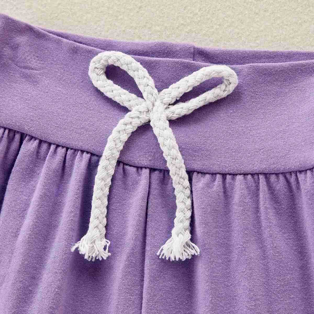 0-2 Year Old Newborn Baby Girls Spring and Autumn Hooded Letter Printed Long Sleeve Pants Fashion SetXJ241205