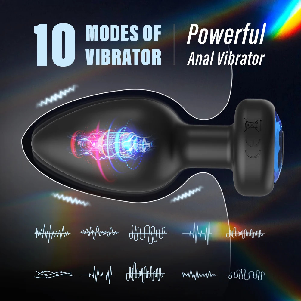 Wireless Remote Control Anal Vibrator Butt Plug Men Prostate Massager Female Masturbator Adult Sex Toys for Women Men Gay 241205