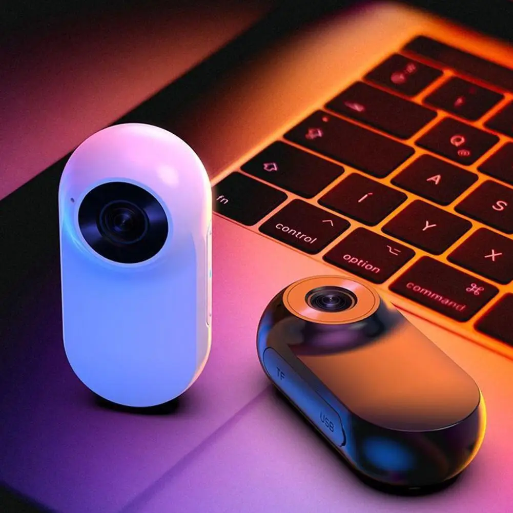 HD 1080P Wireless No WiFi Needed Dog Cat Pet Camera Collar Mini Body Cam Video Records For Cats Dogs Birthday Gift