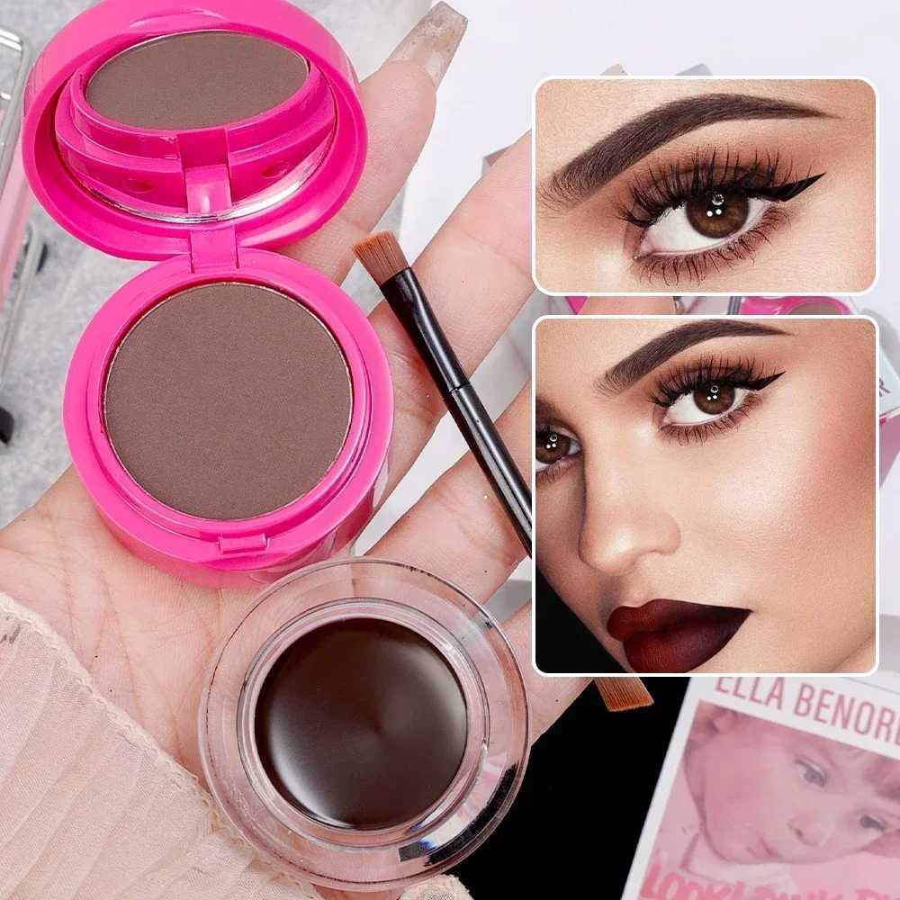 2 inch eyeliner gel fast drying durable eyeliner cream eyeliner makeup with brush waterproof eyeliner enhancer cosmetics W241205