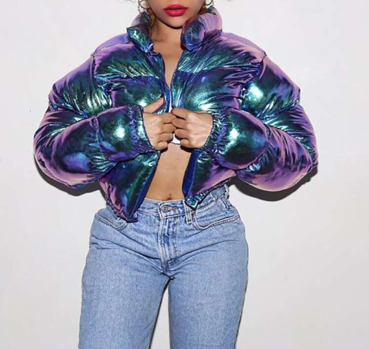 women's shiny bread down cotton jacket, popular item, 2024 new casual versatile fashion clothing