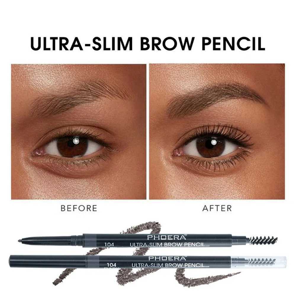 Waterproof eyeliner pencil with eyeliner brush multi-purpose Korean cosmetics suitable for women smooth eyeliner pencil makeup W241205