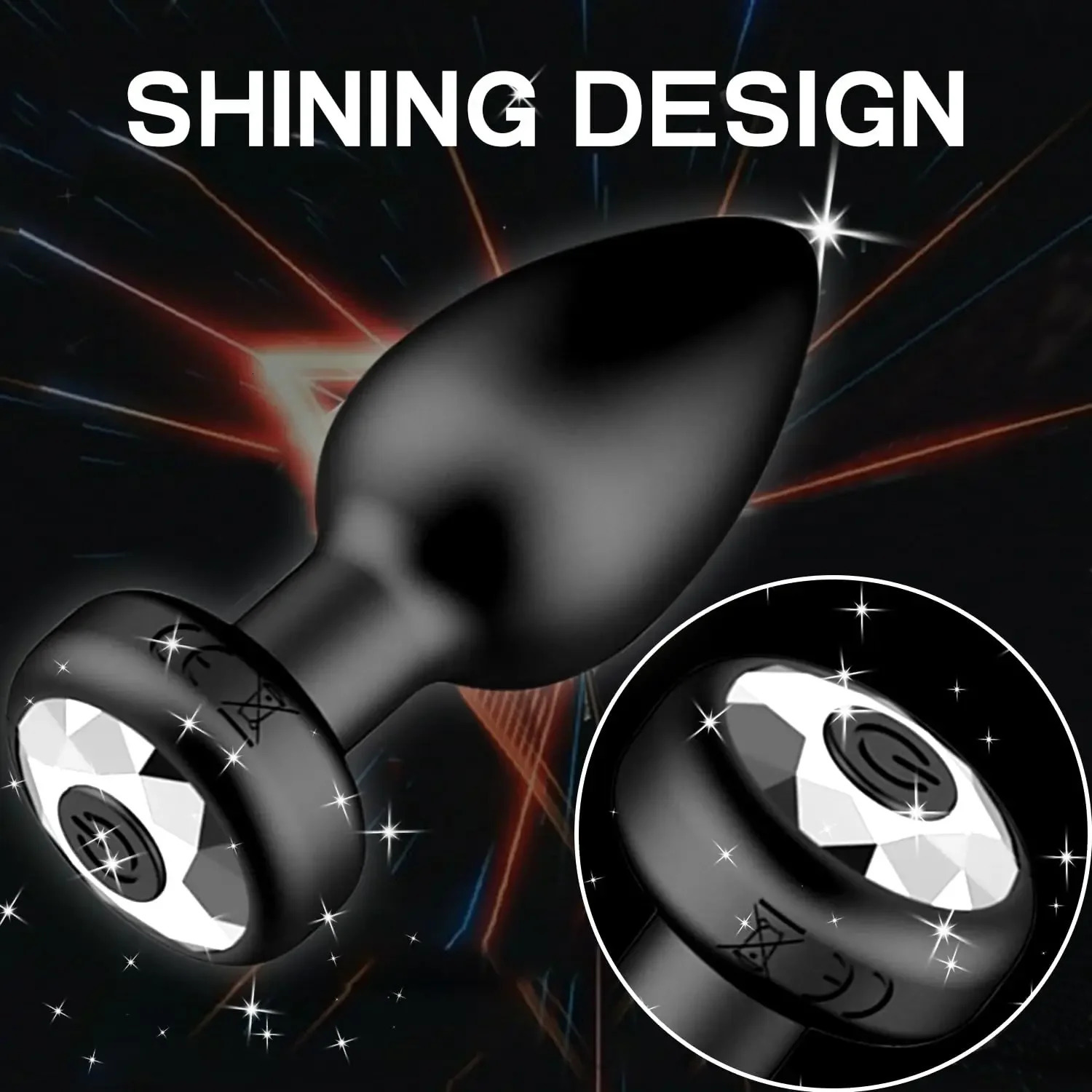 Anal Plug Adult Sex Toy Wireless Remote Control 10 Frequency Vibration Small Butt Plug for Female Prostate Massage Vibrating 18 241205