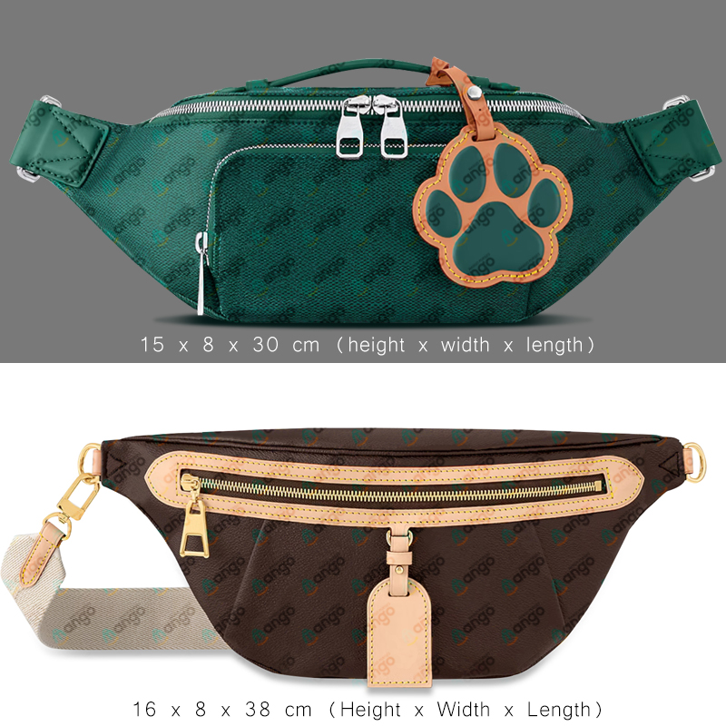 designers bag Cross Body bumbag waist bags fanny pack Embossing Flower purses Leather Luxury Fashion shoulder bag Serial Number Date Code Dust Bag