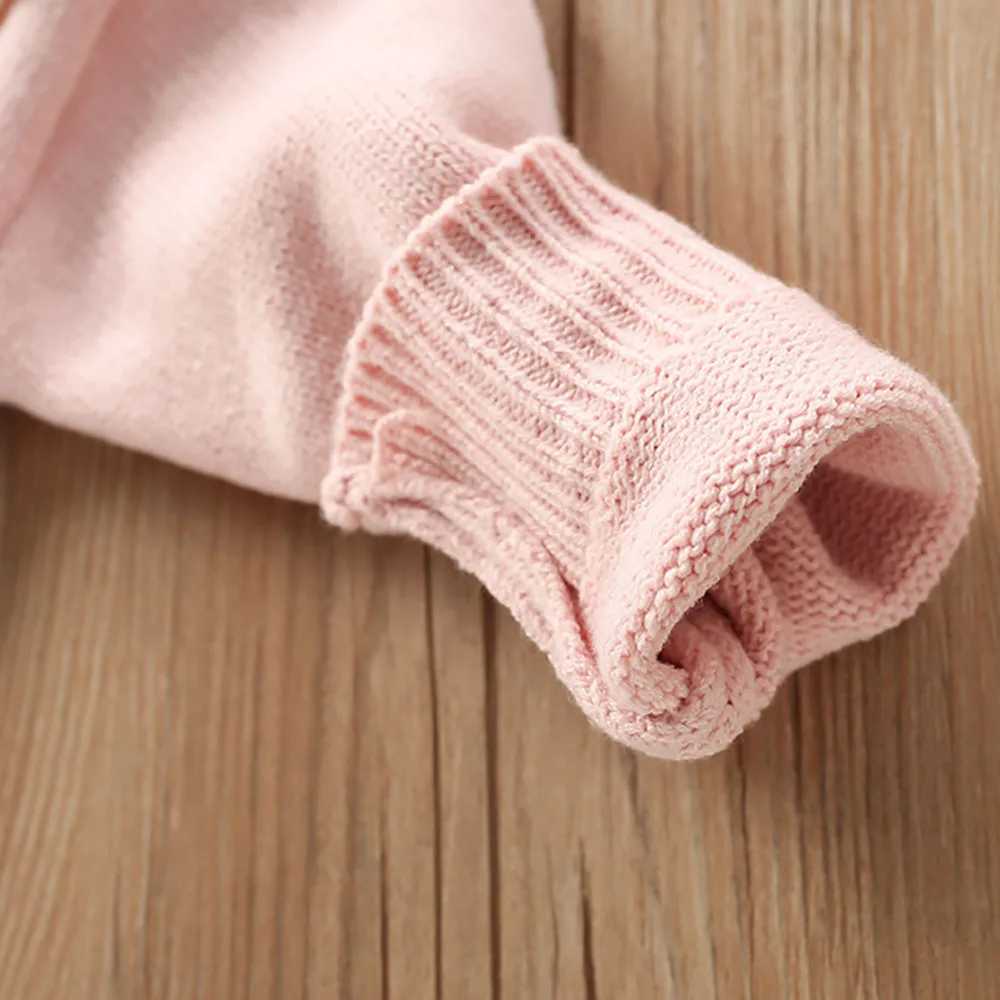 Milan Kerr Childrens Sweater Knitted Pullover Autumn/Winter New Girl Cute Ball Sweater Childrens Clothing Sole W241205