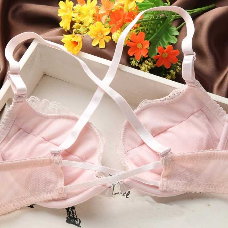 Woman Lingerie Sexy Front Buckle Bras Front Clo U Shape Push Up Bra and Panty Set Y2XJ241205